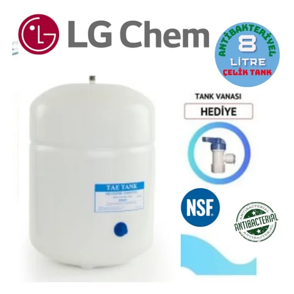 Lg Chem Cool Beyaz Siyah 8 Litre 7 Filtre 14 Aşama Su Arıtma Cihazı - Görsel 5