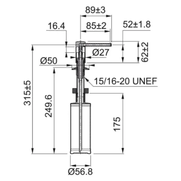 Franke Comfort Sıvı Sabunluk - Görsel 4