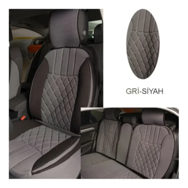 Space Elegance 5'li Set Minder Gri-Siyah / Klmny543 Universal - Görsel 3