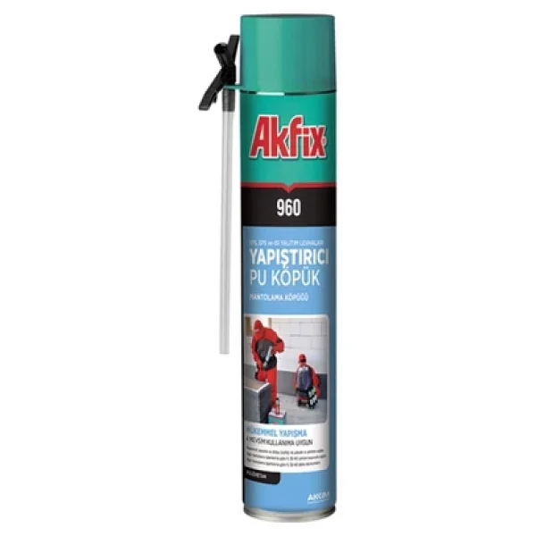 Akfix 960 Pipetli Mantolama 850 Gr Poliüretan Köpük - Görsel 4