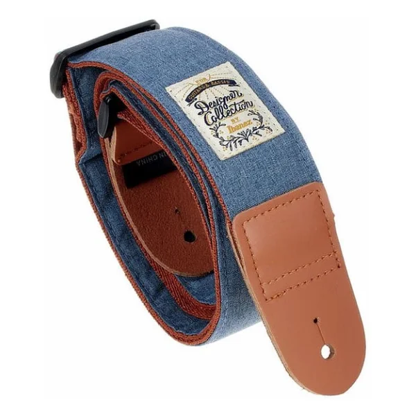 Ibanez Dcs50d-Lbl Designer Collectible Guitar Straps - Gitar Askısı Light Blue - Görsel 3