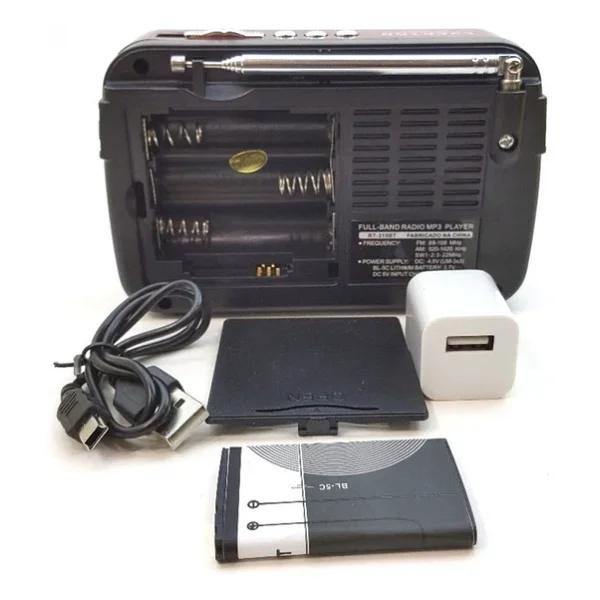 Everton Rt-310bt Bluetooth Nostaljik Radyo - Görsel 7
