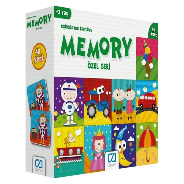 Ca Games Özel Seri - Memory Eşleştirme Kartları - Görsel 3