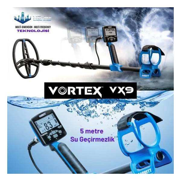 Garrett Vortex Vx9 Dedektör - Görsel 6