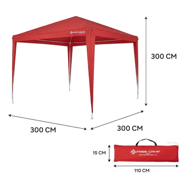 Freecamp Almeria And1029 300x300 Cm Tente - Görsel 6