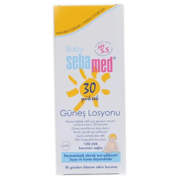 Sebamed Sun Care Çok Yönlü Koruyucu 150 Ml 30 Faktör Bebek Güneş Losyonu - Görsel 6