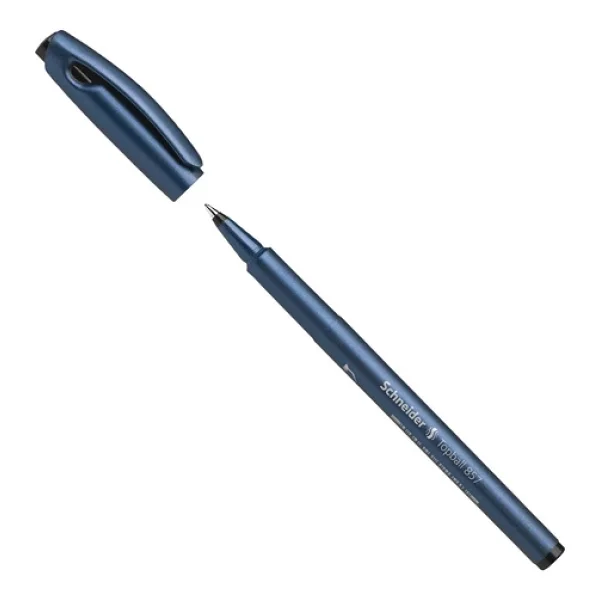 Schneider Pen Topball 857 0.6 Mm Siyah Roller Kalem - Görsel 6