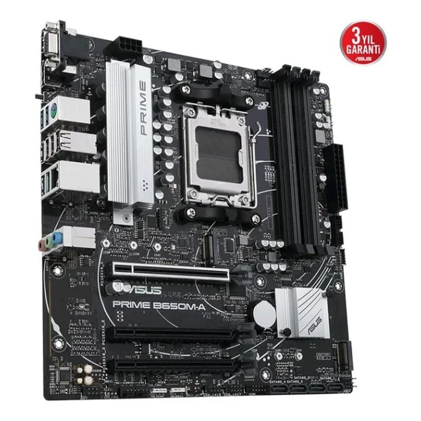Asus Prime B650M-A AMD AM5 DDR5 Micro ATX Anakart - Görsel 7