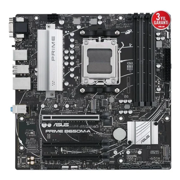 Asus Prime B650M-A AMD AM5 DDR5 Micro ATX Anakart - Görsel 5