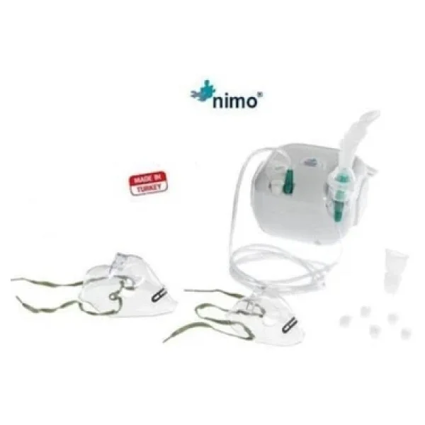 Nimo Mini Kompresörlü Kompak Nebulizatör Cihazı - Görsel 6