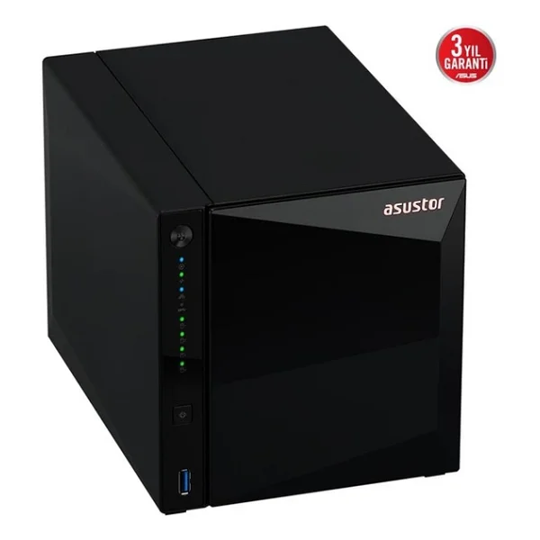 Asustor Drivestor 4 Pro Gen2 As3304t V2 2 GB 4 Yuvalı Nas Depolama Ünitesi - Görsel 6
