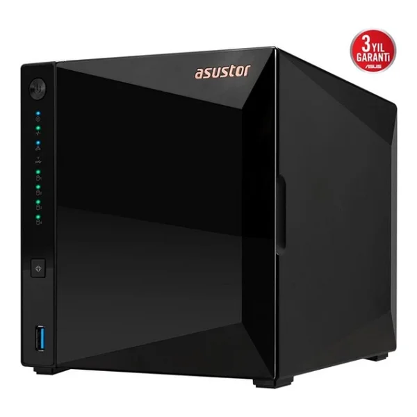 Asustor Drivestor 4 Pro Gen2 As3304t V2 2 GB 4 Yuvalı Nas Depolama Ünitesi - Görsel 7