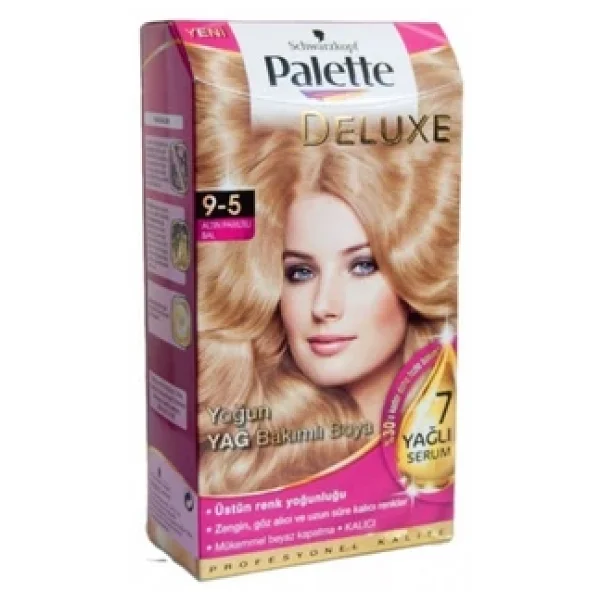 Palette Deluxe 9.5 Doğal Sarı Saç Boyası - Görsel 4