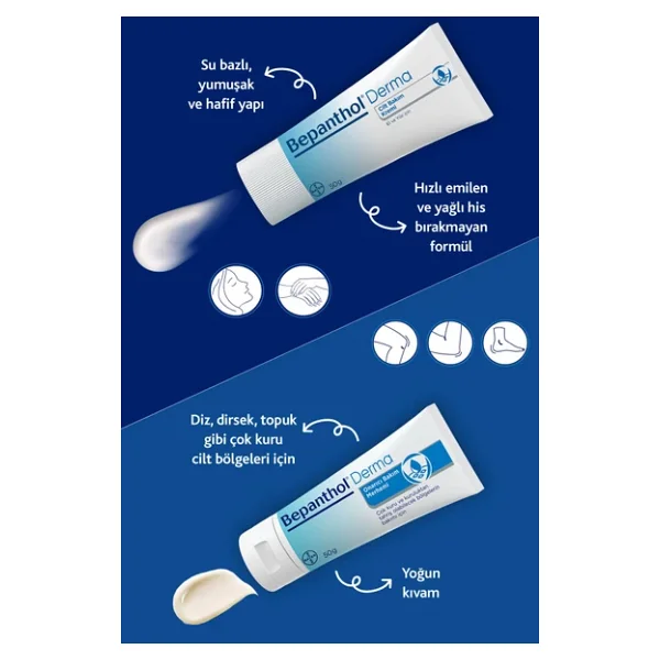 Bepanthol Derma Cilt Bakım Kremi 50 Gr - Görsel 3
