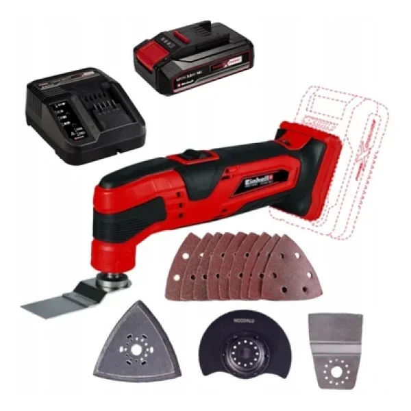 Einhell Tc-Mg 18 Li Tek Akülü 2.5 Ah Raspalama Zımpara Makinesi - Görsel 3
