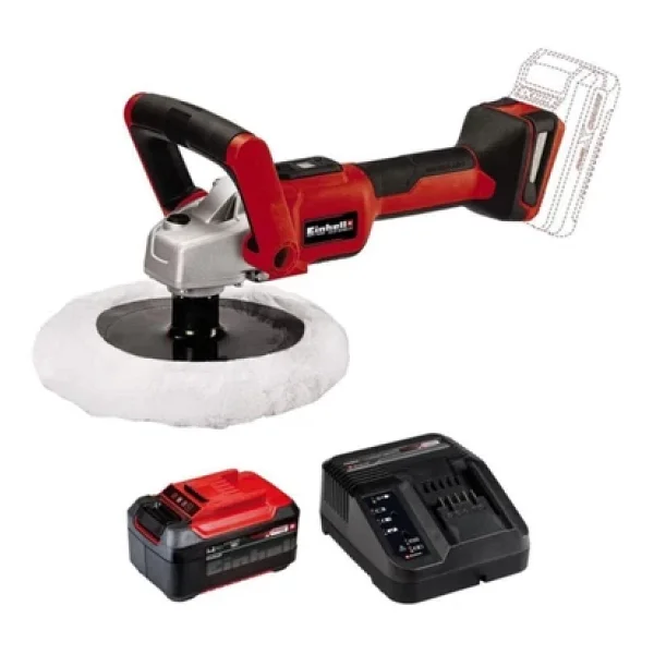 Einhell Ce-Cp 18/180 Li E Tek Akülü 5.2 Ah Polisaj Makinesi - Görsel 6