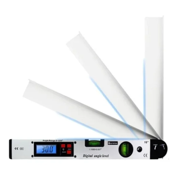 Bts 12471 2 Sulu Dijital Açı Ölçerli 16" 400 Mm Su Terazisi - Görsel 6