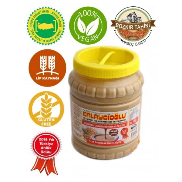 Kalaycıoğlu Beyaz Bozkır Tahini 1900 Gr - Görsel 5