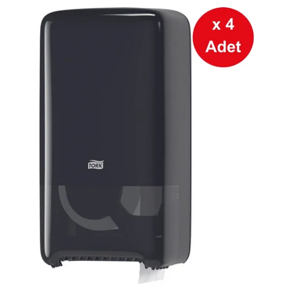 Tork 557508 Çift Rulo 4 Adet Tuvalet Kağıdı Dispenseri