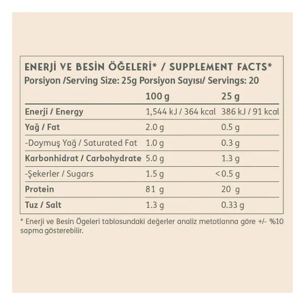 Clean Powders 500 Gr Protein Puding Öğün Tozu - Görsel 3