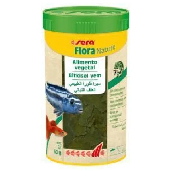 Sera Flora Nature 100 Ml Balık Yemi - Görsel 3