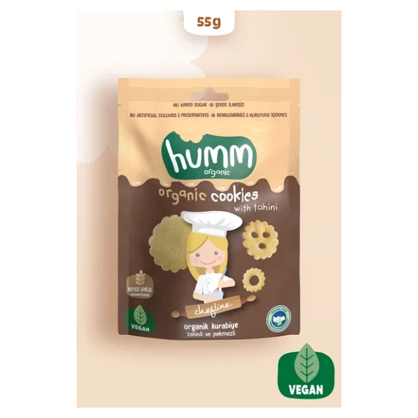 Humm Organic Tahinli Ve Pekmezli Kurabiye 55 Gr - Görsel 4