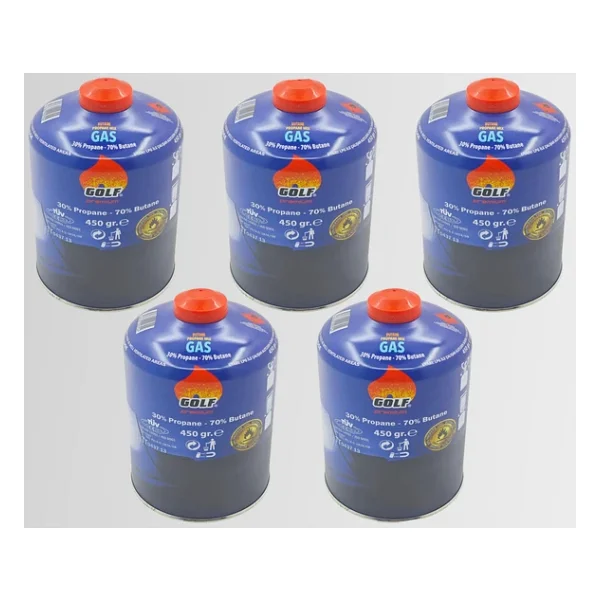Golf Premium 450 Gr 5 Adet Gaz Kartuşu - Görsel 3