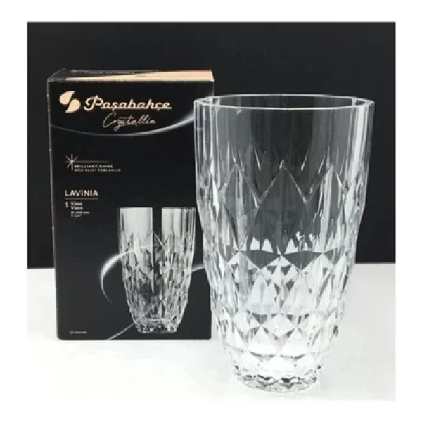 Paşabahçe 68289 Lavinia Cam Vazo 20 Cm - Görsel 2