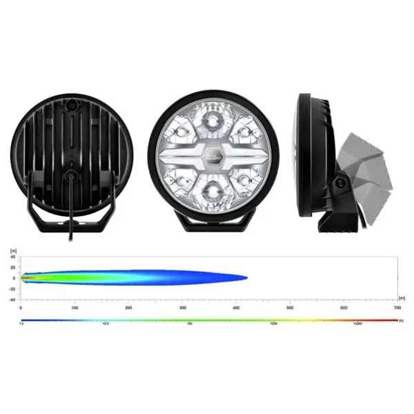 Hella Off-Road Valuefit Blade LED Uzun Far Siyah 17w 9" Beyaz Isik 1fj357199-041 - Görsel 5