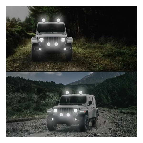 Hella Off-Road Valuefit Blade LED Uzun Far Siyah 17w 9" Beyaz Isik 1fj357199-041 - Görsel 7