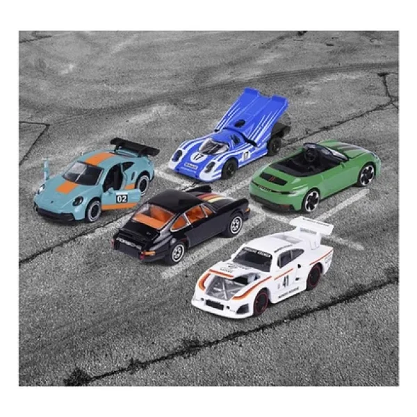 Majorette Porsche 5'li Araba Seti 212053172 - Görsel 5