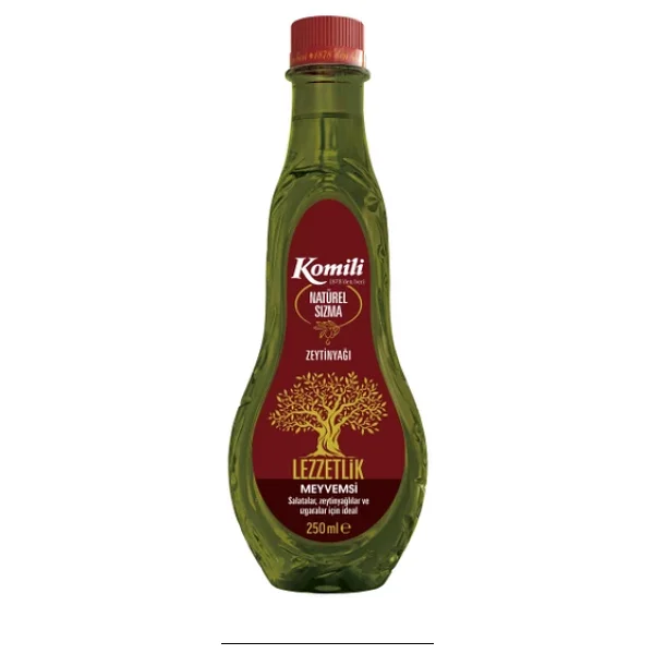 Komili Lezzetlik Meyvemsi Natürel Sızma Zeytinyağı 250 Ml - Görsel 6