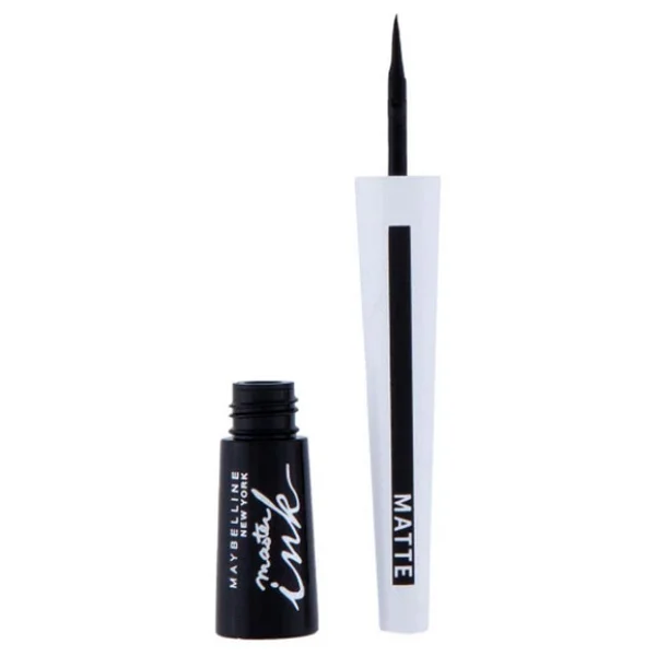 Maybelline Master Ink Matte 10 Charcoal Black Eyeliner - Görsel 3
