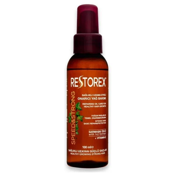 Restorex Sağlıklı Uzama Etkili Onarıcı Saç Bakım Yağı 100 Ml - Görsel 4