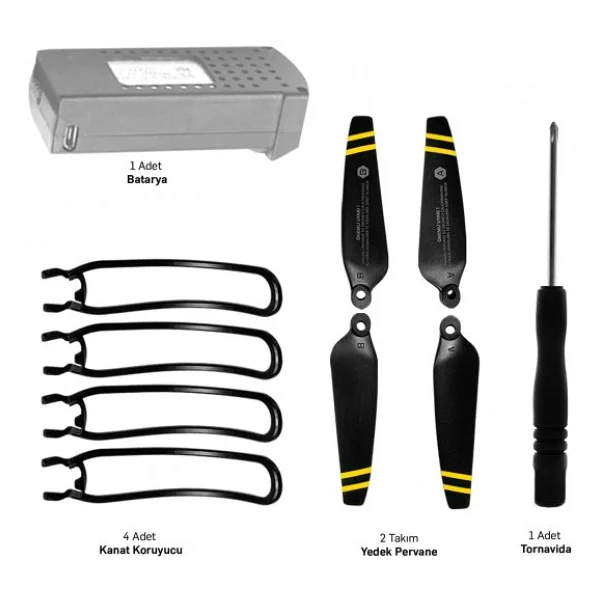 Corby Cda017 Drone Aksesuarı Paketi Cx017 - Görsel 3