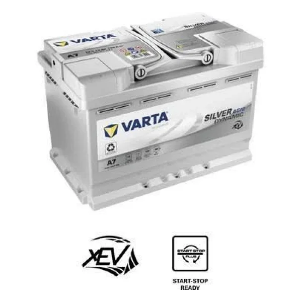 Varta Dynamic A7 Start-Stop Agm 12 V 70 Ah 760 A Akü - 2025 - Görsel 5