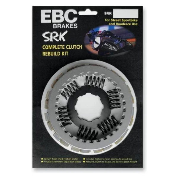 Ebc Srk085 2005-2008 Suzuki Gsx-R 1000 Uyumlu Debriyaj Seti (Balata Yay Sac Set) - Görsel 4
