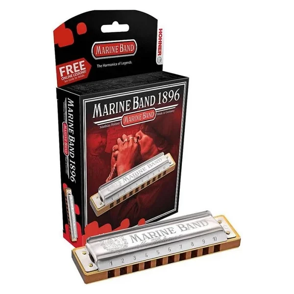 Hohner Marine Band 1896/20 Mızıka La Bemol Majör - Görsel 5