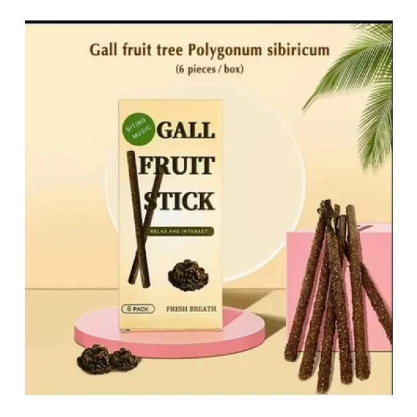 Tineke 6 Adet Doğal Meyve Aromalı Matatabi Çubuğu Catnip Stick Kedi Catnip Dalı Gall-Fruıt-Stick - Görsel 4
