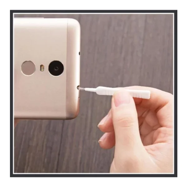 Threestep 5 Adet iPhone Airpod Xiaomi Samsung Huawei Telefon Toz Temizleyici - Görsel 3