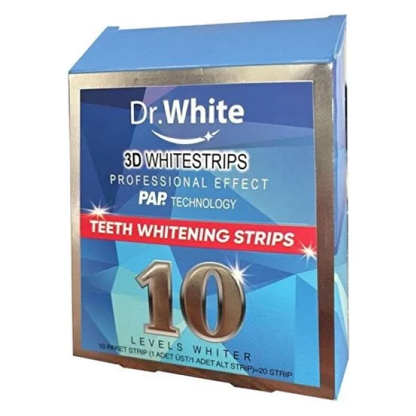 Dr. White 10'lu Beyazlatıcı Strips - Görsel 5