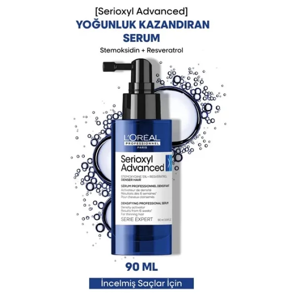 Loreal Professionnel Serie Expert Serioxyl Advanced Yoğunlaştırıcı Saç Serumu 90 Ml - Görsel 5