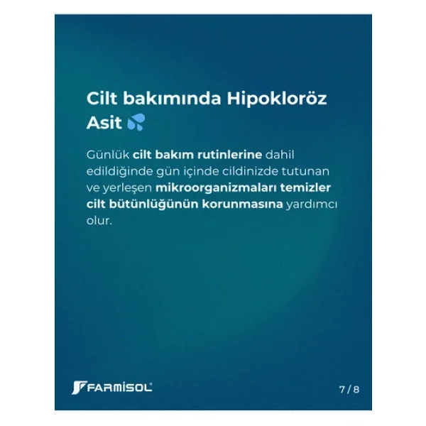 Farmisol Antiviral Hipokloröz Antiseptik 5 Lt El Yüz Ve Cilt Solüsyonu - Görsel 7