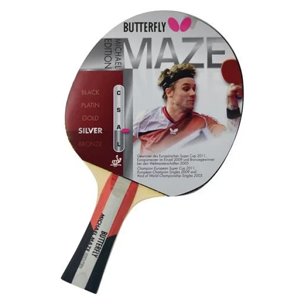 Butterfly 85060 Michael Maze Silver Ittf Onaylı Masa Tenisi Raketi - Görsel 3