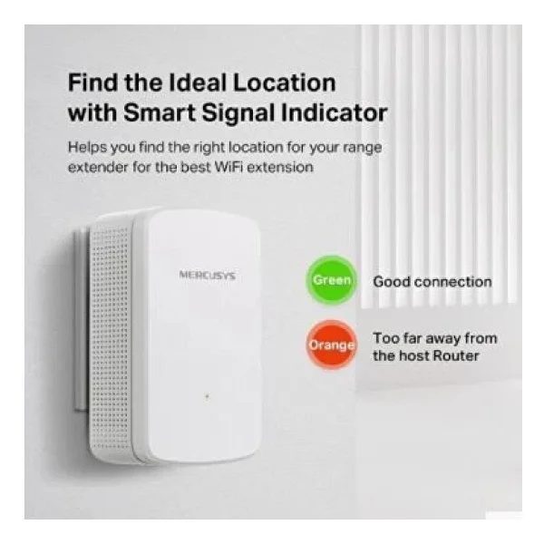 Mercusys Me10 300 Mbps Wi-Fi Güçlendirici - Görsel 9