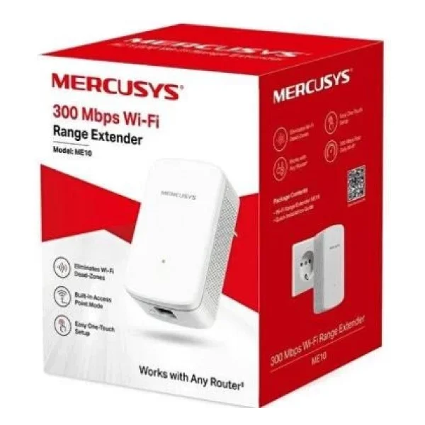 Mercusys Me10 300 Mbps Wi-Fi Güçlendirici - Görsel 8
