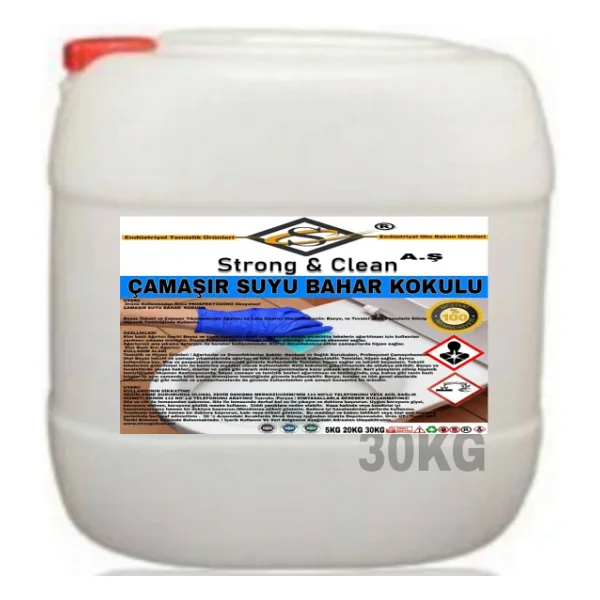 Çamaşır Suyu ( Bahar Kokulu ) 30 Kg - Görsel 4