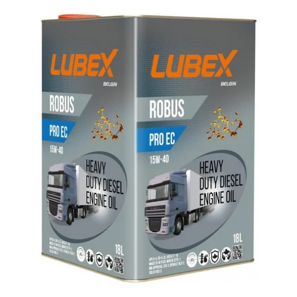 Lubex Robus Pro Ec 15w-40 18 Lt Motor Yağı - Görsel 5