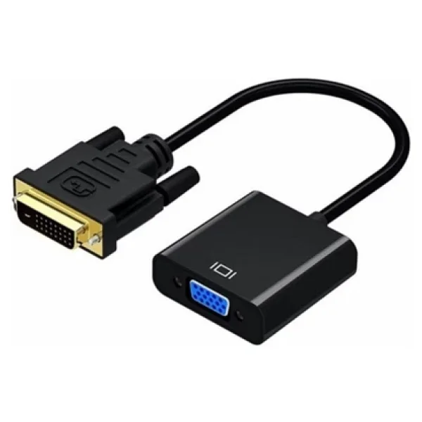 Dvi To Vga Aktif Dönüştürücü Kablo (Dvi-D Erkek - Vga) Dvı Vga - Görsel 7