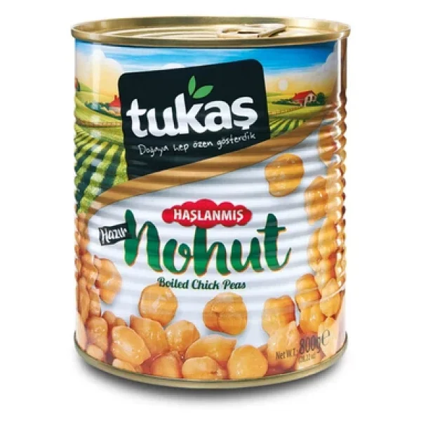 Tukaş Haşlanmış Nohut 800 Gr - Görsel 3